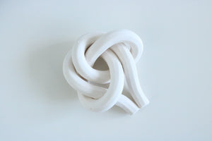 Bare white true lover's knot.