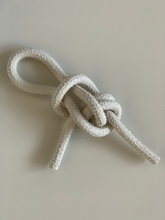 Load image into Gallery viewer, Spiked, porcelain double dragon loop knot
