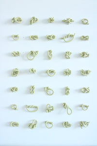PURELY PORCELAIN: Knot Series XV - Canary Calls